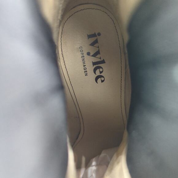 Ivylee Copenhagen Black Suede Pull On Ankle Boots Size EU38 (US7.5-8) - Picture 9 of 10